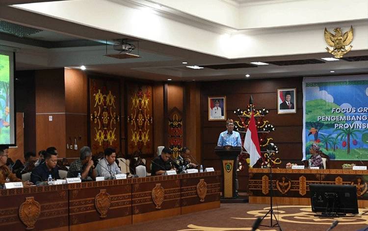 Pemprov Kalteng Dorong Nilai Tambah Ekonomi Lewat FGD PED