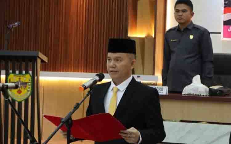 Bupati Gunung Mas Ingatkan ASN Pentingnya Kedisiplinan
