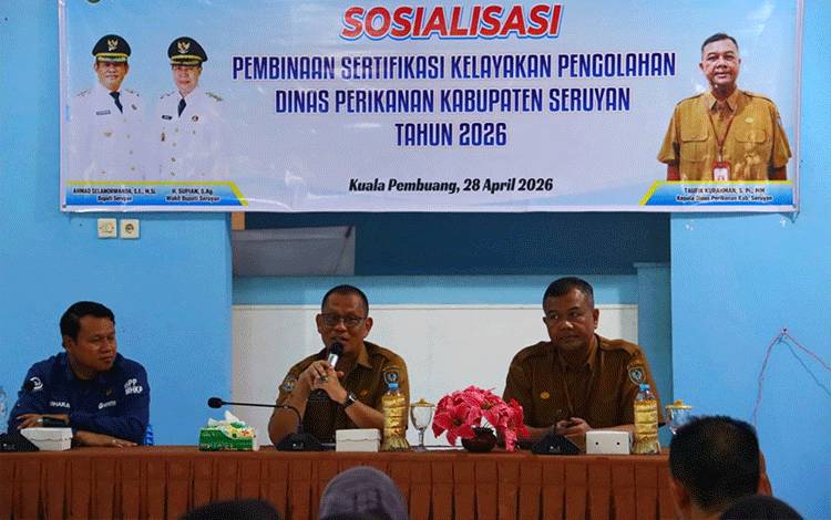 Potensi Perikanan Besar, Pemkab Seruyan Dorong Sertifikasi Kelayakan Pengolahan untuk Tingkatkan Nilai Jual Produk