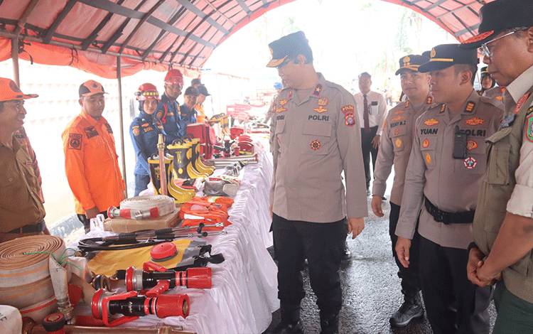 BPBD Kotim Fokus Penambahan Stok Selang Pelempar untuk Penanganan Karhutla