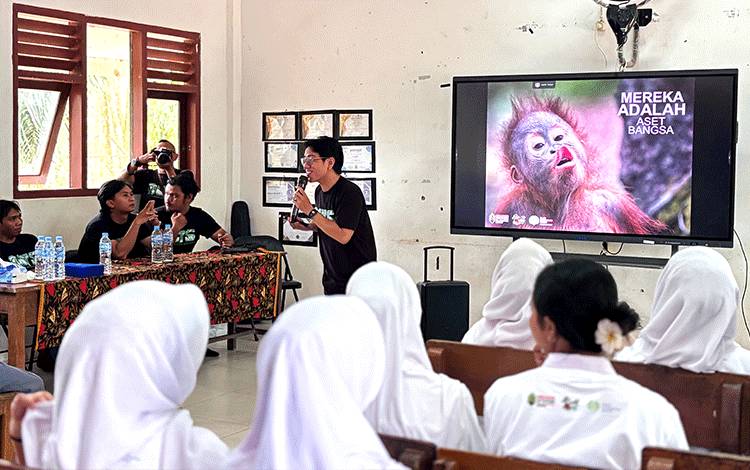 Edukasi OGTS Libatkan 80 Siswa demi Perkuat Kesadaran Lindungi Orangutan