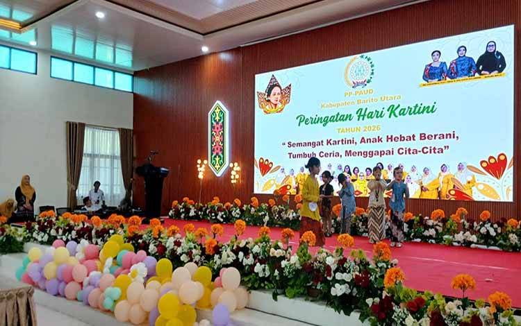 Peringatan Hari Kartini di Barito Utara, TP PKK Dorong Penguatan Karakter dan Kreativitas Anak Sejak Dini