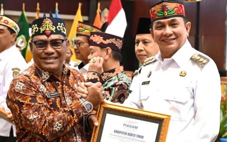 Percepat Penanganan Stunting, Yamin Bawa Bartim Raih Penghargaan Tingkat Provinsi
