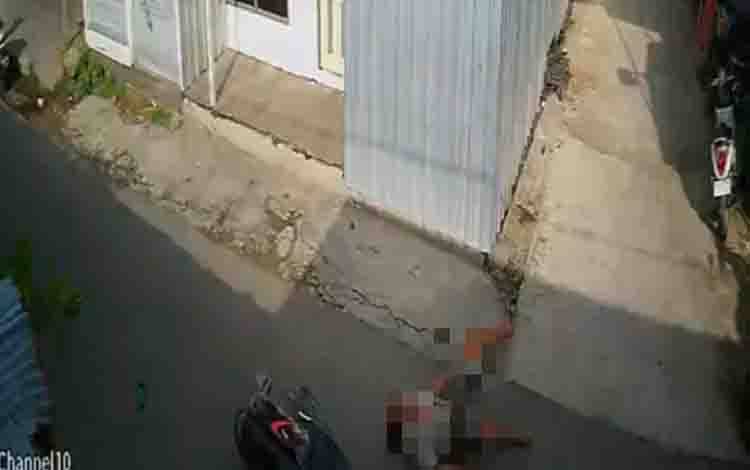 Lakalantas Maut di Kawasan Padat Banjarmasin, CCTV Ungkap Kejadian