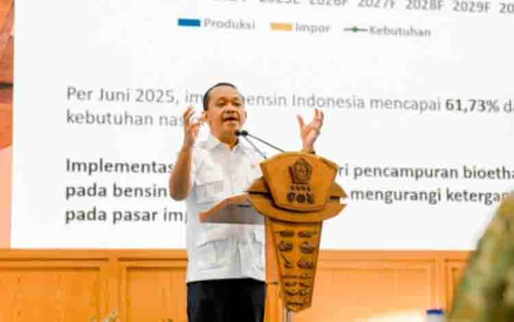 Menteri Bahlil: RI Peringkat Kedua Ketahanan Energi Dunia