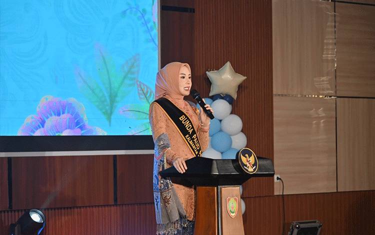 Bunda PAUD Kalteng Tekankan Nilai Kreativitas dan Keberanian Anak