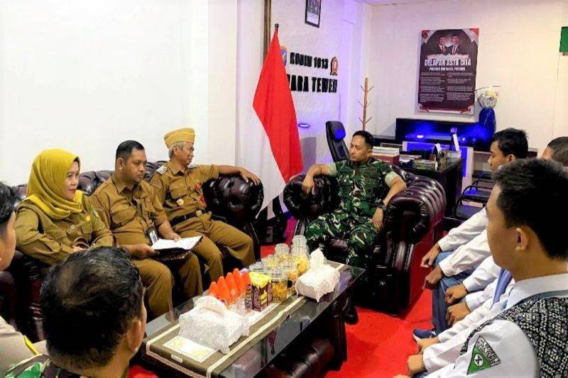 Dandim Muara Teweh Beri Motivasi Paskibraka Barito Utara, Siap Tembus Tingkat Kalteng 2026
