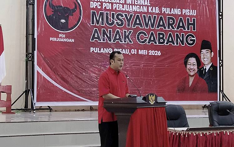 DPC PDIP Pulang Pisau Kukuhkan PAC di 8 Kecamatan