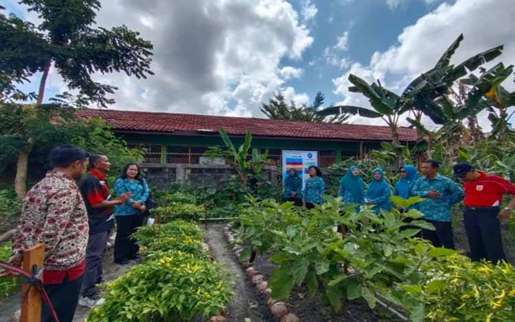 Penilaian Aku Hatinya PKK Digelar di Madurejo, Dorong Ketahanan Pangan Keluarga