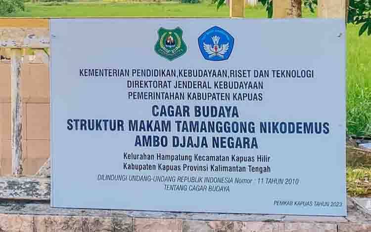 Makam Tamanggong Nikodemus di Hampatung, Jejak Warisan Budaya yang Tetap Hidup di Tengah Permukiman