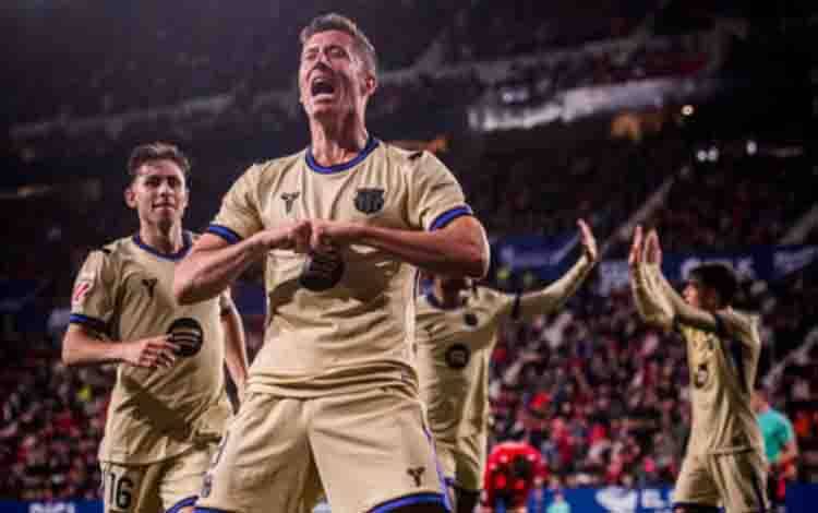 Barcelona di Ambang Juara usai Tundukkan Osasuna 2-1