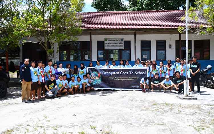 OGTS Tumbuhkan Kepedulian Siswa Lindungi Orangutan