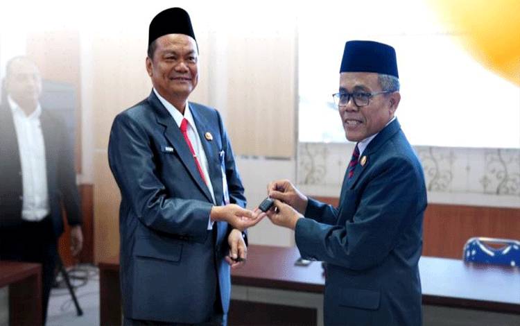 Sertijab Kadis PUPR Barito Utara, Tongkat Estafet Kepemimpinan Resmi Beralih