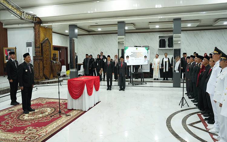 Bupati Barut Sebut Pelantikan Pejabat Langkah Evaluasi dan Penataan Birokrasi
