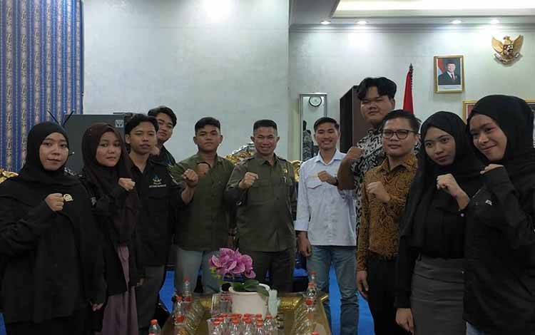 Wakil Ketua III DPRD Kalteng Terima Silaturahmi Mahasiswa Bahas Sinergi Kawal Aspirasi