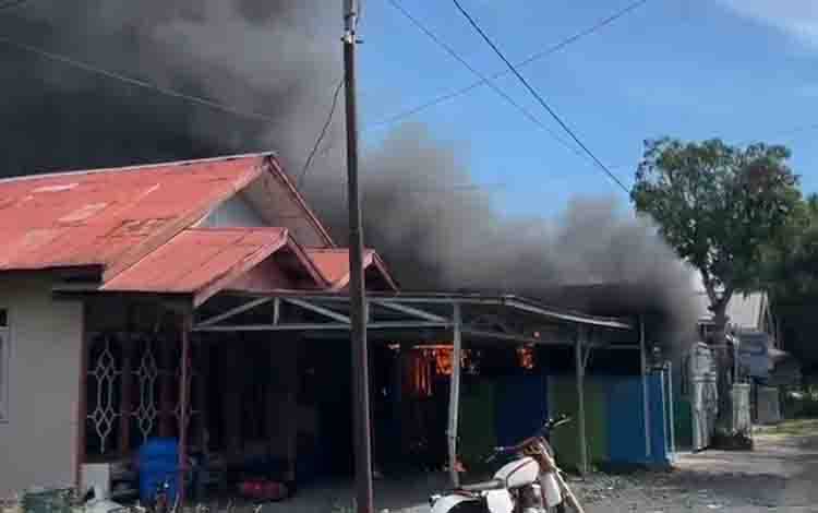 Satu Rumah Terbakar di Marabahan, Warga Sempat Panik