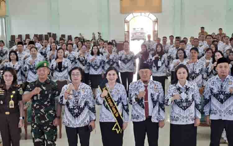 PGRI Gunung Mas Gelar Konferensi Kerja Kabupaten 2026, Perkuat Peran Guru di Era Digital