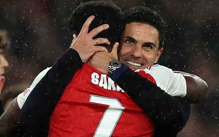 Arsenal ke Final, Arteta: Salah Satu Malam Terbaik dalam Karier Saya