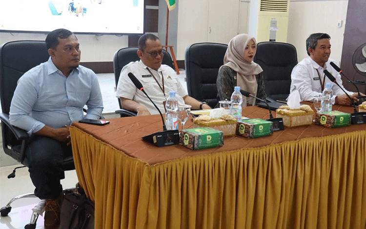 Plh Sekda Seruyan Pimpin Rakor Pengumpulan Data Pariwisata
