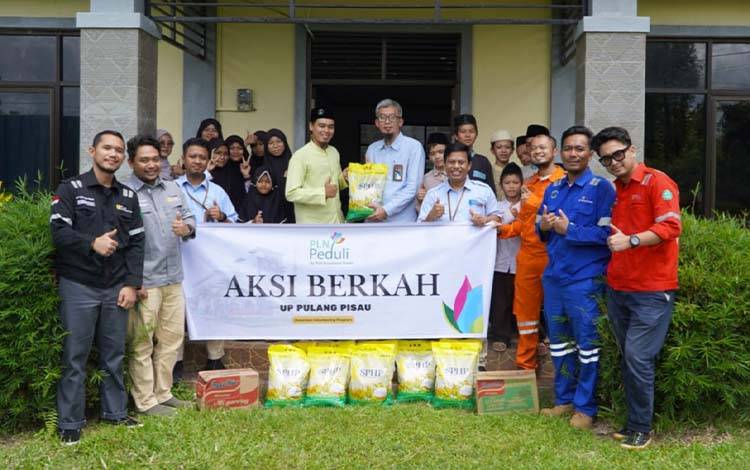PLN Nusantara Power UP Pulang Pisau Gelar Nusantara Volunteering Program di Pesantren Hidayatullah