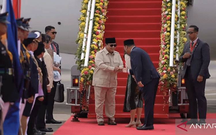 Presiden Prabowo Tiba di Cebu Filipina untuk Hadiri KTT Ke-48 ASEAN