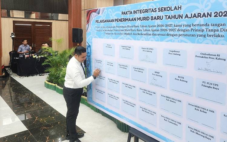 Disdik Kalteng Sinkronkan Kalender Pendidikan dan SPMB Tahun Ajaran 2026/2027