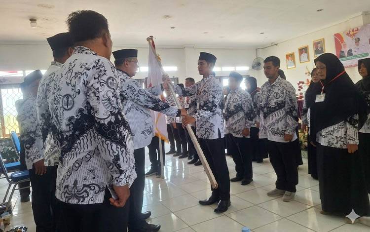 Kepala SDIT Al Madaniyah Samuda Jabat Ketua PGRI Cabang Mentaya Hilir Selatan Periode 2026-2031
