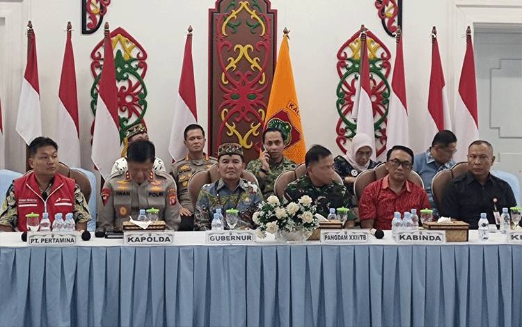 Polda Kalteng Tangkap 9 Tersangka Dugaan Penimbunan BBM