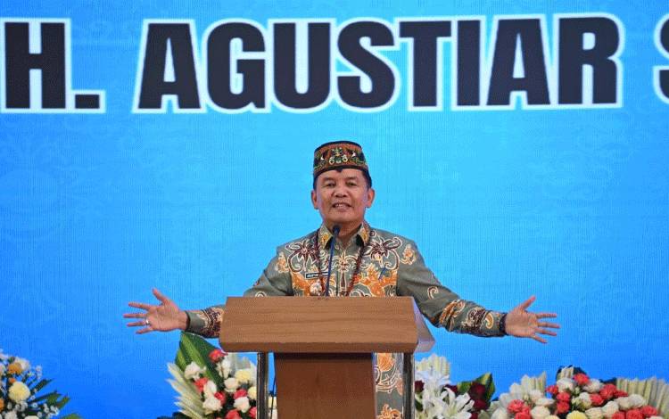Agustiar Sabran Ajak Warga Rawat Keharmonisan Sambut Indonesia Emas
