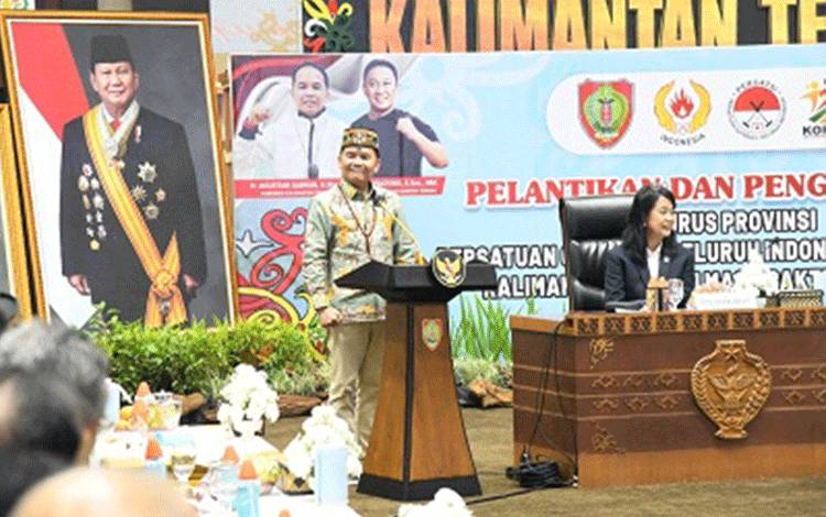Agustiar Sabran Harap PERGATSI Kalteng Cetak Atlet Berprestasi