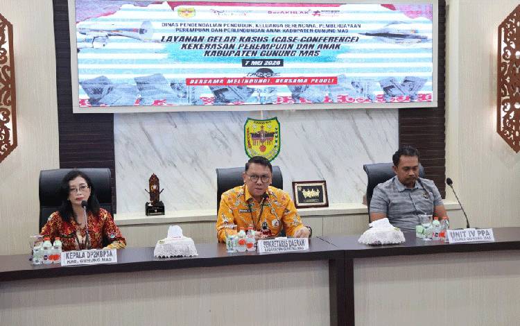 Sekda Gunung Mas Tekankan Penanganan Kasus Perempuan dan Anak Harus Cepat dan Terintegrasi