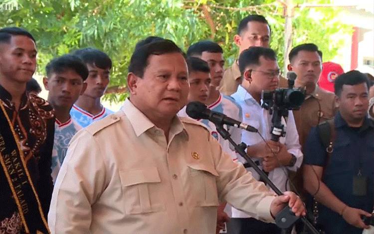 Prabowo Jadi Presiden Kedua yang Kunjungi Miangas