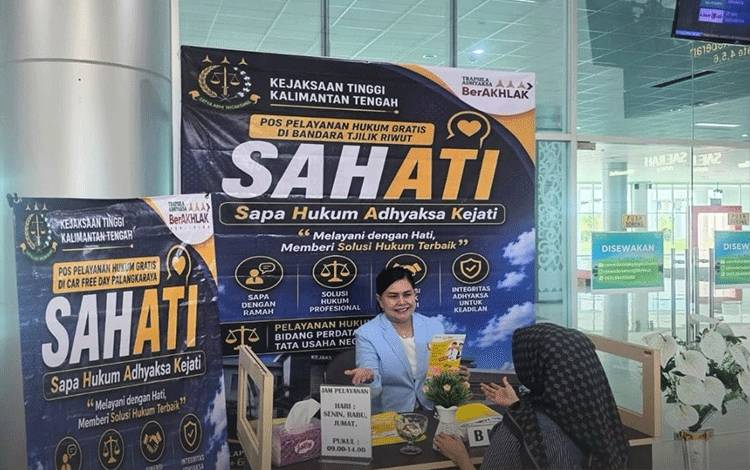 Kejati Kalteng Dekatkan Layanan Hukum Lewat Program SAHATI
