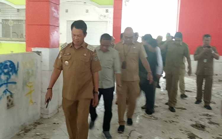 Bupati Seruyan Soroti Banyaknya Kios Kosong di Pasar Kuala Pembuang, Siapkan Langkah Strategis