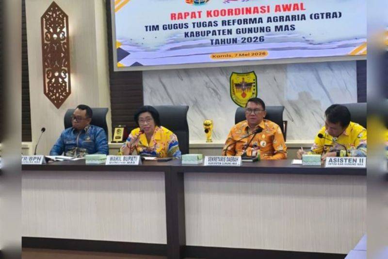 Pemkab Gunung Mas Jadikan Reforma Agraria Strategi Penataan Aset Daerah