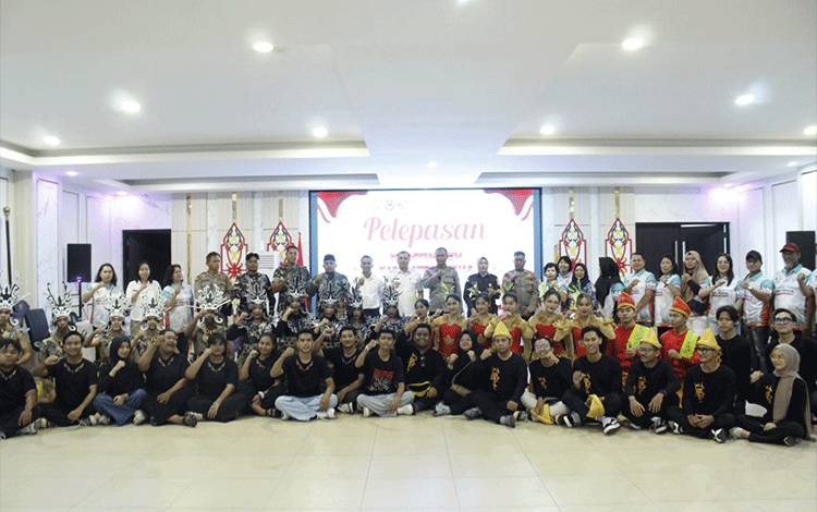 Kapuas Kirim Kontingen ke Festival Budaya Isen Mulang 2026