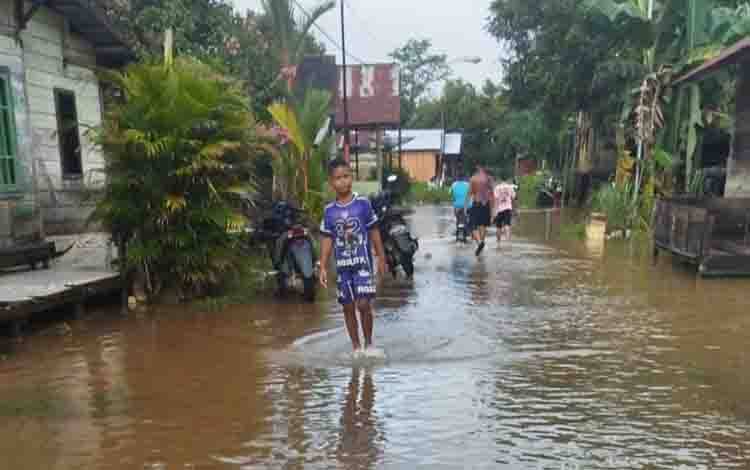 Lima RT di Kelurahan Pangkut Terdampak Banjir