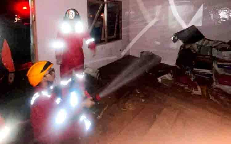 Gudang Pupuk UPT BBTPH Dinas Pertanian Barito Utara Terbakar