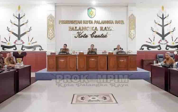Wali Kota Palangka Raya Minta Seluruh OPD Sinkronkan Visi-Misi