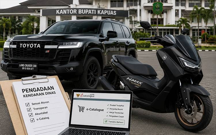 Pengadaan Kendaraan Dinas Jadi Sorotan, Pemkab Kapuas Pastikan Gunakan e-Catalog