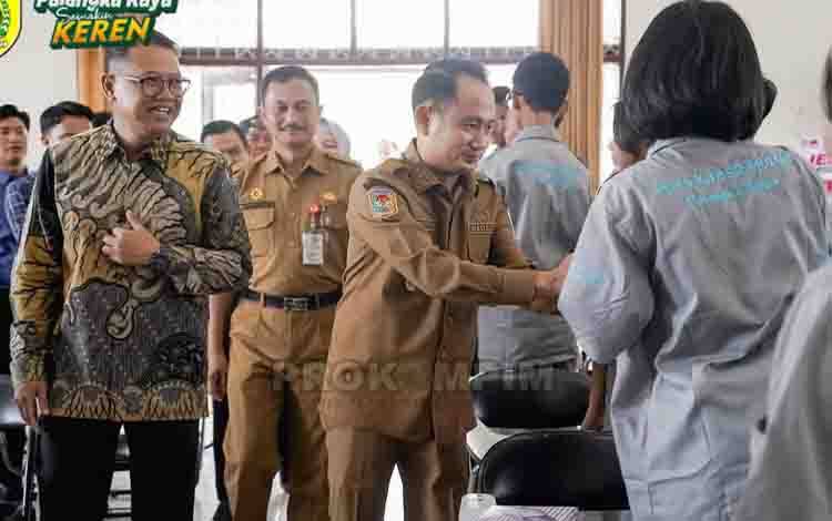 Pemko Palangka Raya Tingkatkan Kualitas Pelatihan Kerja