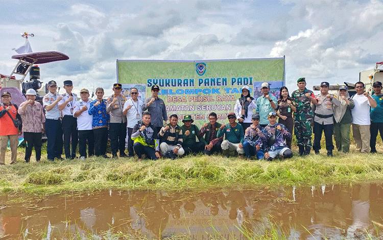 Hingga April, Produksi Padi Seruyan Tembus 1.281 Ton