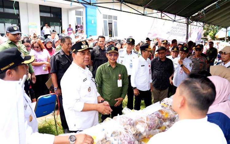 Bupati Barito Utara Buka GEPAMOR di Desa Kandui, Tekan Harga Pangan Jelang Idul Adha