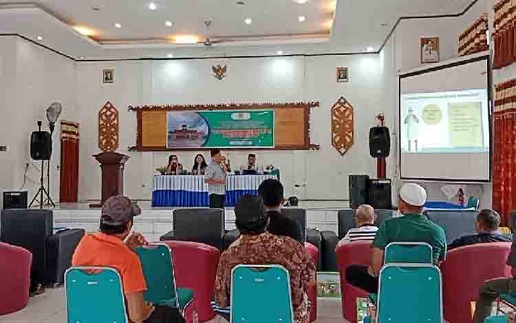 Pemkab Gunung Mas Dorong Standarisasi Juru Sembelih Halal Lewat Sosialisasi