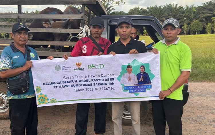 Kades Talio Muara Apresiasi Bantuan Hewan Kurban dari H. Abdul Rasyid AS