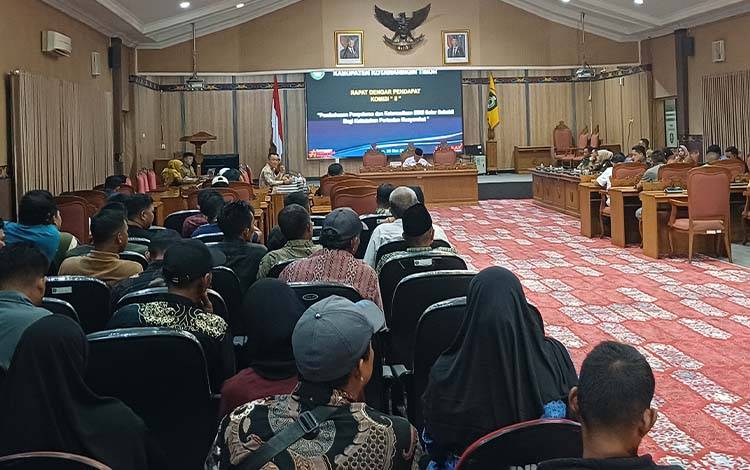 DPRD Kotim RDP Penyaluran dan Ketersediaan BBM Solar Subsidi