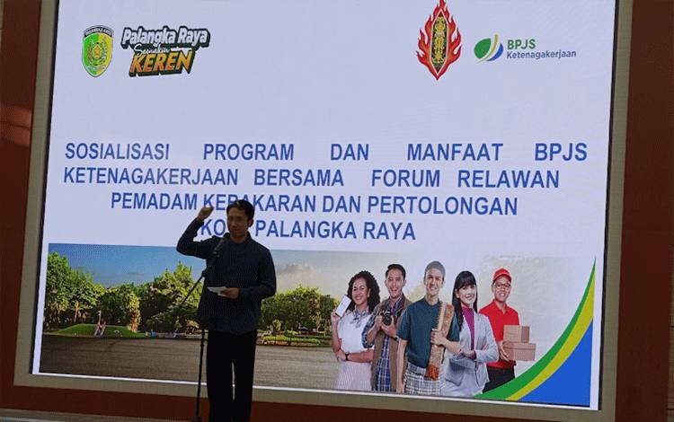 Ketua Forum Relawan Damkar Palangka Raya Dorong Relawan Terlindungi BPJS Ketenagakerjaan