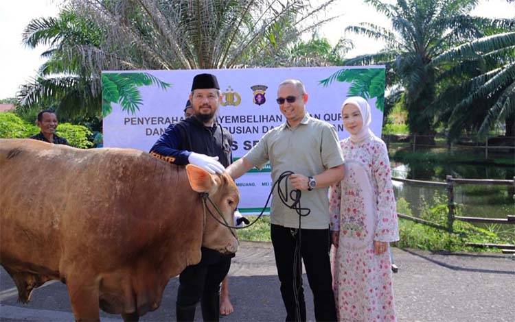 Momentum Iduladha 1447 H, Polres Seruyan Perkuat Kepedulian Sosial Melalui Kurban