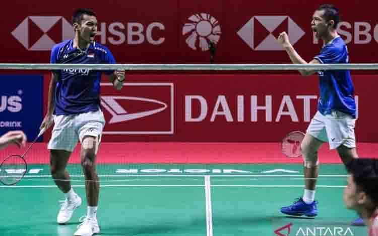 Fajar/Fikri Bangkit dari Tekanan Demi Capai 16 Besar Singapore Open