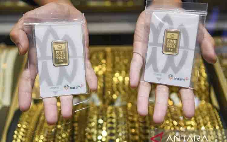 Harga Emas Antam Naik Rp25.000 Menjadi Rp2,799 Juta/gr pada Sabtu